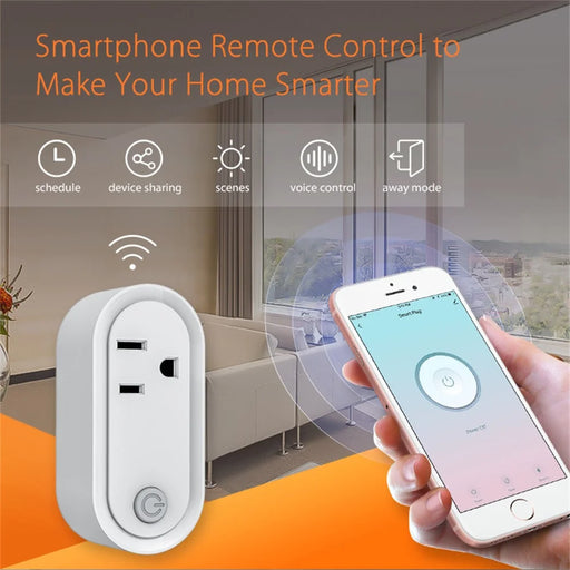 NEO NAS-WR12BH 15A ZigBee 3.0 Smart Plug Energy Monitoring Power Outlet Works with Apple HomeKit / Google Assistant / Amazon Alexa, US Plug - 2