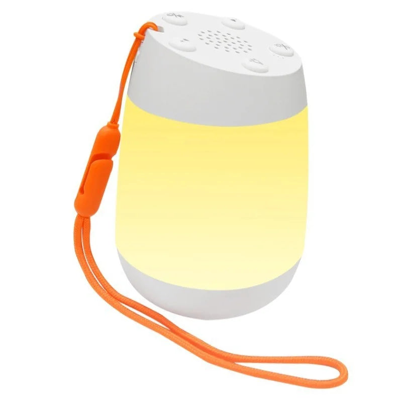 MBZ-305 Portable White Noise Sleep Aid Battery Powered Baby Soothing Machine with Night Light and Timer - 1