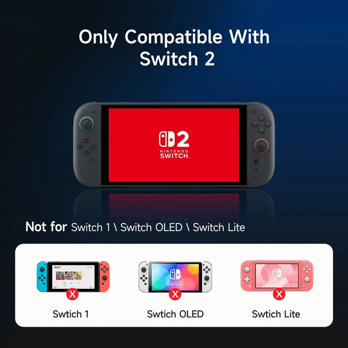 EASYSMX A03 For Nintendo Switch 2 Joy-Con Controller Charging Dock with Foldable Stand Dual Slot Smart Charger - 5