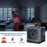 W03 Smart Alarm Wireless Security Camera Motion Detection Mini Battery Camera with Removable Stand for Home, No Card - Black - 3