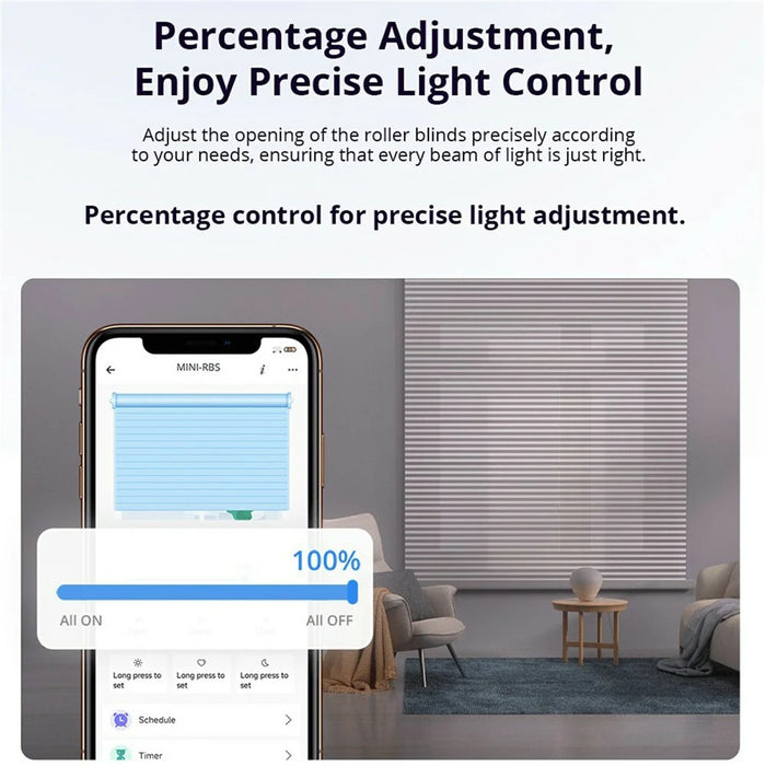 SONOFF MINI-RBS Smart Curtain Roller Deviation Calibration Intelligent Scheduling Shutter Switch Module - 5