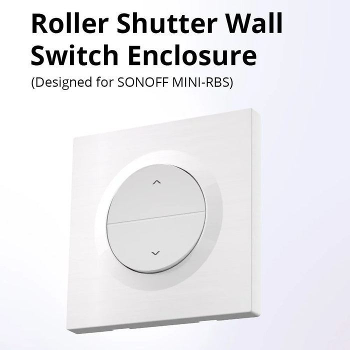 SONOFF ERBS For Sonoff MINI-RBS  /  MINI-ZBRBS Smart Curtain Roller Shutter Wall Switch Module Enclosure - 5