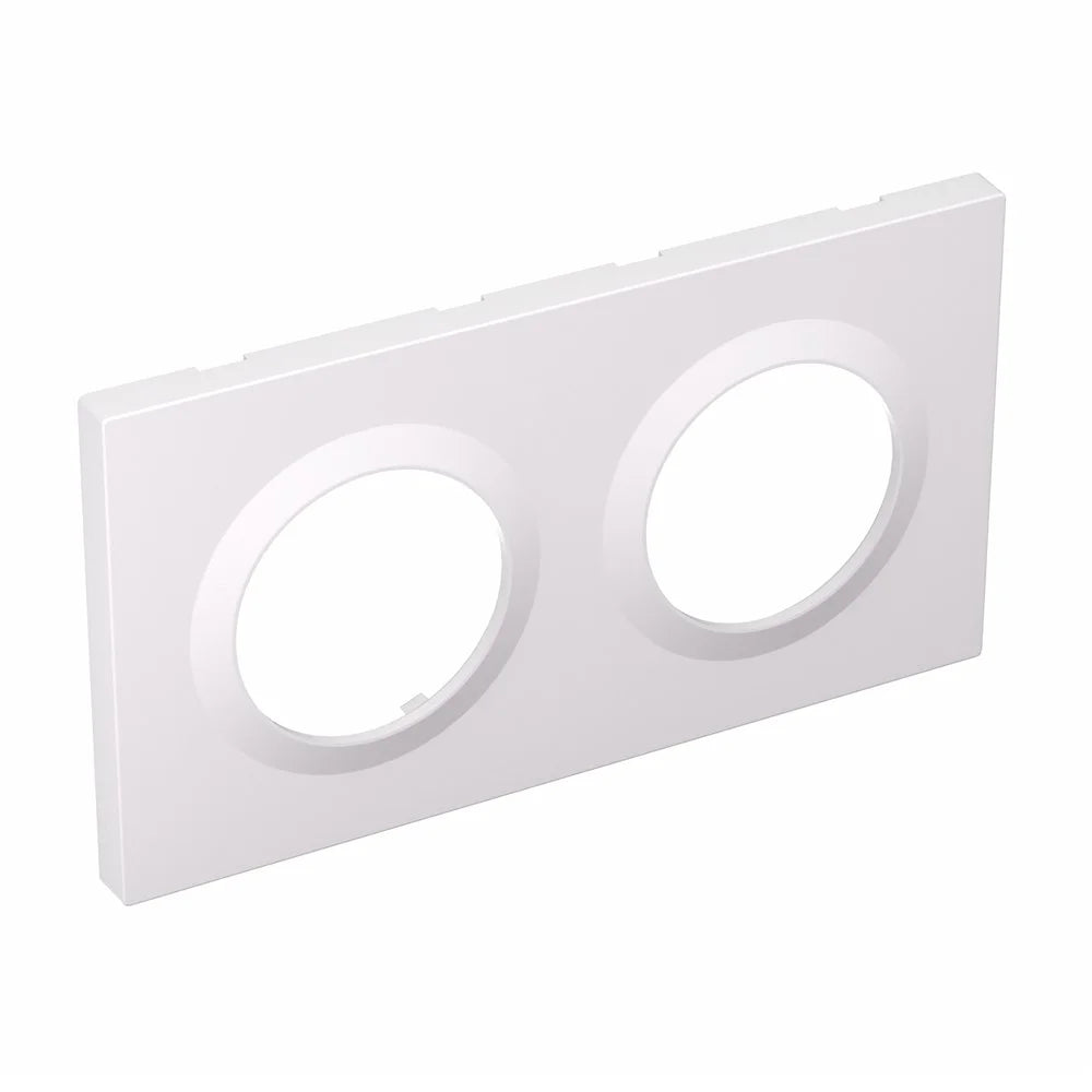 SONOFF EF2G 2-Gang Wall Switch Frame Plastic Junction Box Module Enclosure, 157x86mm - 1
