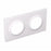 SONOFF EF2G 2-Gang Wall Switch Frame Plastic Junction Box Module Enclosure, 157x86mm - 1