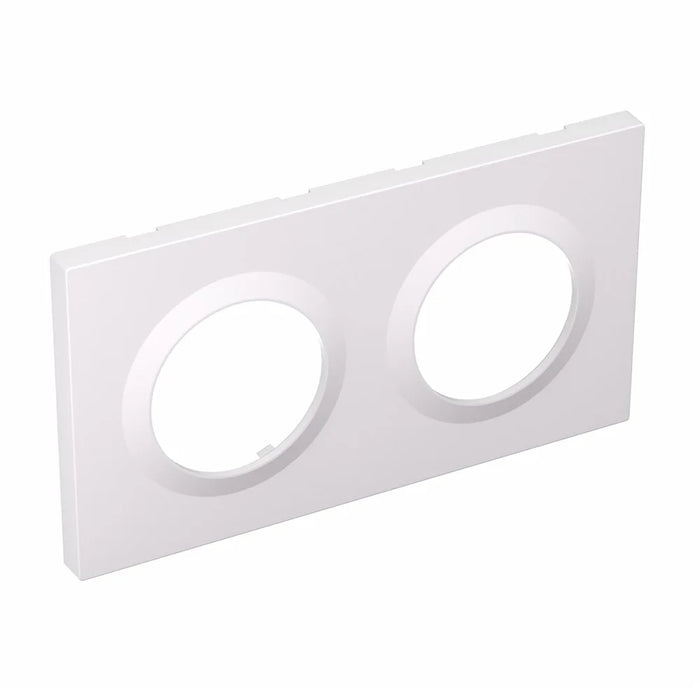 SONOFF EF2G 2-Gang Wall Switch Frame Plastic Junction Box Module Enclosure, 157x86mm - 1