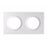 SONOFF EF2G 2-Gang Wall Switch Frame Plastic Junction Box Module Enclosure, 157x86mm - 2
