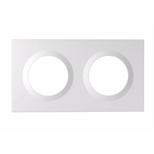 SONOFF EF2G 2-Gang Wall Switch Frame Plastic Junction Box Module Enclosure, 157x86mm - 2
