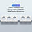 SONOFF EF2G 2-Gang Wall Switch Frame Plastic Junction Box Module Enclosure, 157x86mm - 4