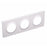 SONOFF EF3G 3-Gang Wall Switch Frame Plastic Junction Box Module Enclosure, 228x86mm - 1