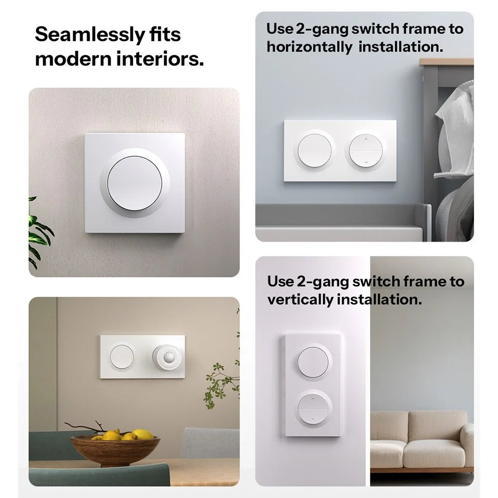 SONOFF MINIR4M-E Matter WiFi 1-Gang Wall Smart Light Switch Voice Control Works with Apple Home / Amazon Alexa / Google Home - 6