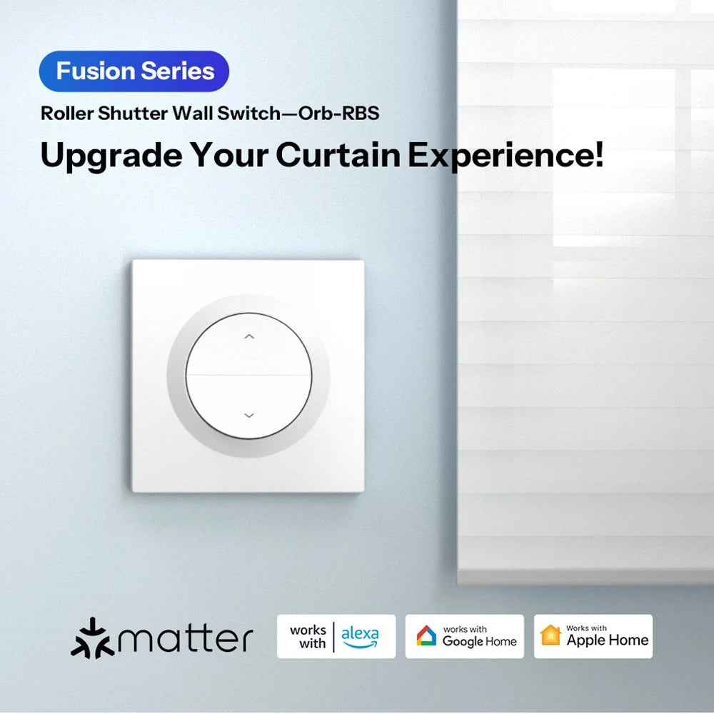 SONOFF MINI-RBS-E Matter Compatible WiFi Smart Roller Blind Switch Curtain Controller with Timer Function - 5