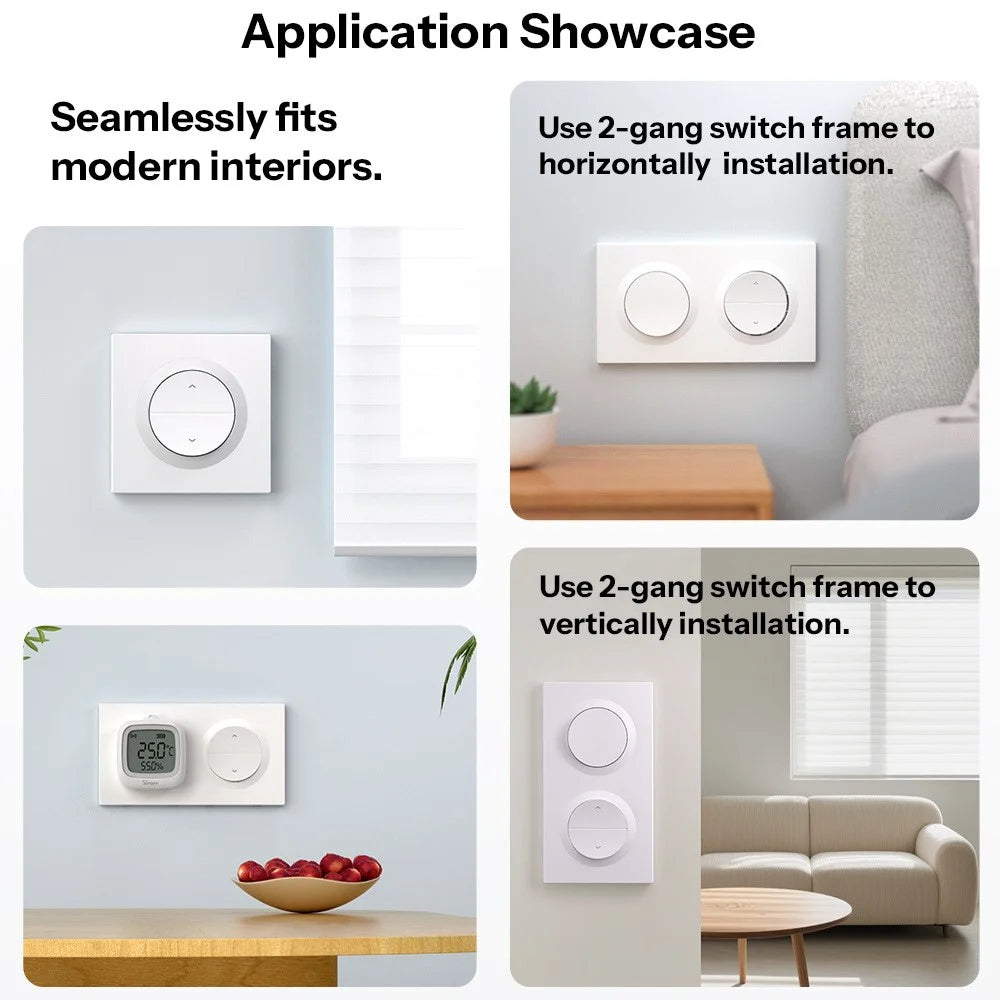 SONOFF MINI-RBS-E Matter Compatible WiFi Smart Roller Blind Switch Curtain Controller with Timer Function - 7