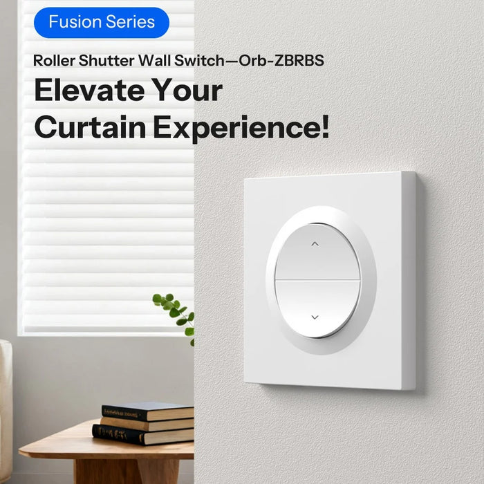 SONOFF MINI-ZBRBS-E Zigbee Smart Curtain Switch Precise Control Wall Switch for Motorized Blinds - 5