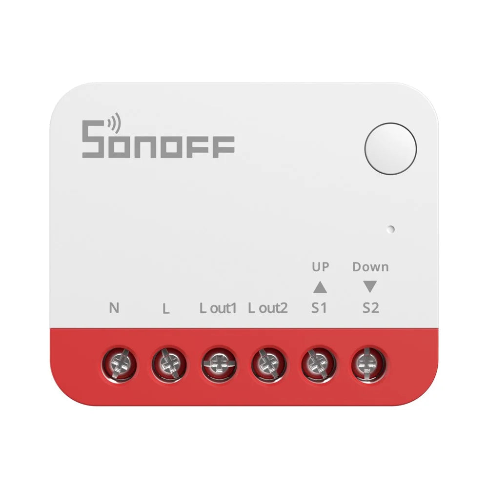 SONOFF MINI-ZBRBS Zigbee Smart Roller Shutter Switch Precise Percentage Control Curtain Motor Controller - 1
