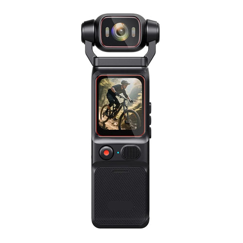 L18C 4G Remote HD Camera Rotatable Lens Conference Outdoor Recorder 4K Portable Handheld Sports Camera (Southeast Asia Version) - Black - 1