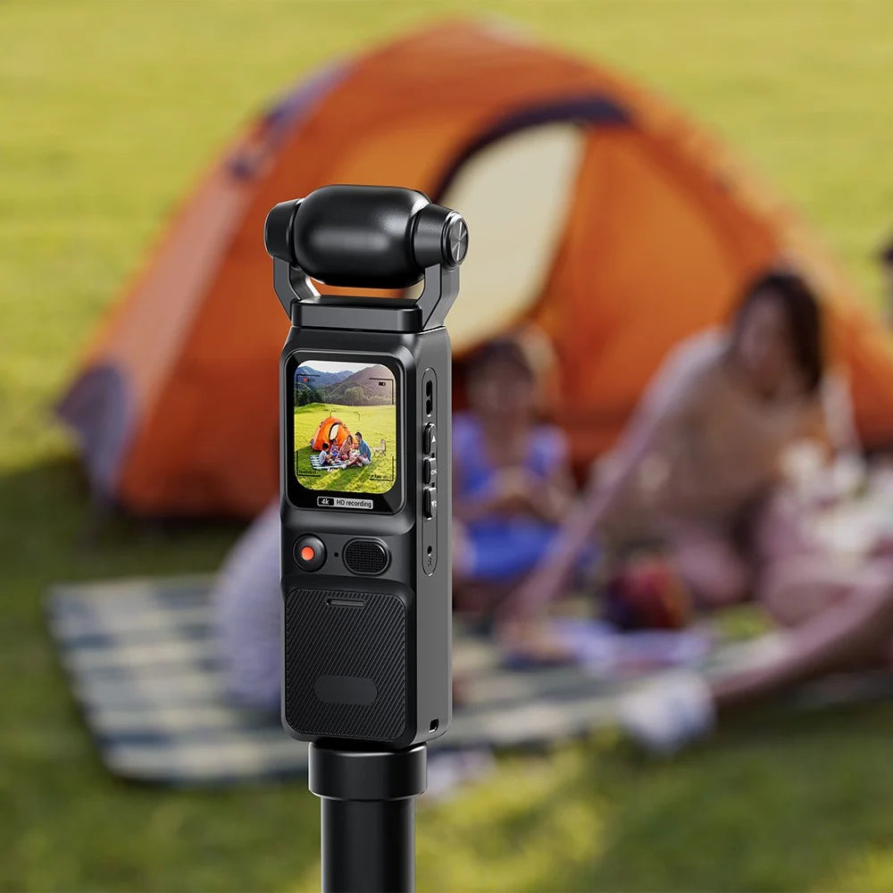L18C 4G Remote HD Camera Rotatable Lens Conference Outdoor Recorder 4K Portable Handheld Sports Camera (Southeast Asia Version) - Black - 2