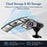 L28 WiFi Mini Camera Intelligent Motion Detection Remote Recorder Support 180-Degree Wide Angle HD Night Vision - Black - 3