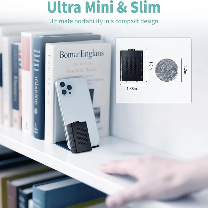 L28 WiFi Mini Camera Intelligent Motion Detection Remote Recorder Support 180-Degree Wide Angle HD Night Vision - Black - 5