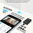 L31 180-Degree Rotating Mini Camera Ultra HD Smart Recorder with Motion Detection Alarm Push Notifications - Black - 3