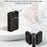 L31 180-Degree Rotating Mini Camera Ultra HD Smart Recorder with Motion Detection Alarm Push Notifications - Black - 5