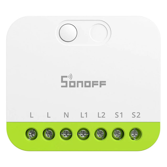SONOFF MINI-ZB2GS 2-Gang Zigbee Smart Switch with Dual Load Control Module for Home Automation - White - 2