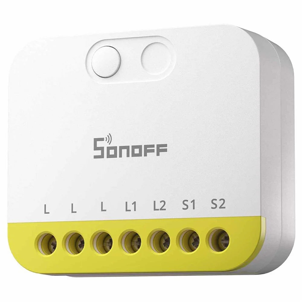 SONOFF MINI-ZB2GS-L 2-Gang Zigbee Smart Switch with APP / Voice Control for Home Automation - White - 1