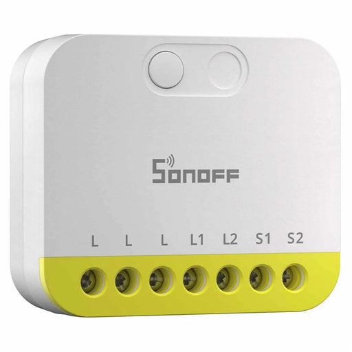 SONOFF MINI-ZB2GS-L 2-Gang Zigbee Smart Switch with APP / Voice Control for Home Automation - White - 2