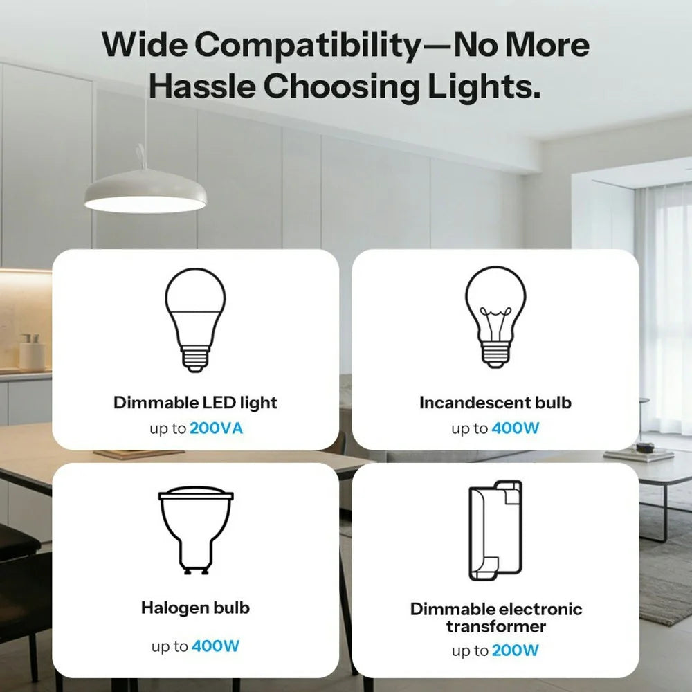 SONOFF MINI-ZBDIM Zigbee Smart Dimmer Switch Module Wireless Lighting Control for LED  /  Incandescent  /  Halogen Light - White - 3