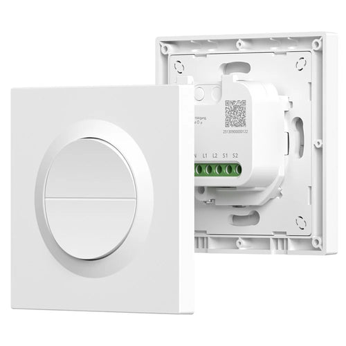 SONOFF Orb-MW2 MINI-2GS-E Matter Dual Smart Channel Switch WiFi Zigbee Compatible Relay Mode - White - 1