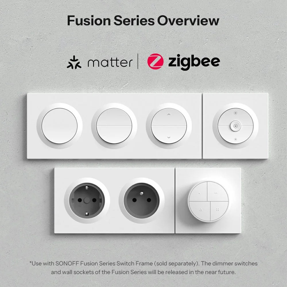 SONOFF Orb-MW2 MINI-2GS-E Matter Dual Smart Channel Switch WiFi Zigbee Compatible Relay Mode - White - 7