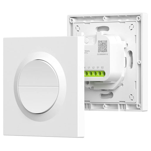 SONOFF Orb-ZBW2 MINI-ZB2GS-E Zigbee Smart Wall Switch Dual Channel Home Automation Signal Extender - White - 1