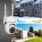 V380 WiFi PTZ Security Camera Night Vision Two Way Audio CMOS Sensor Monitor Camera - EU Plug  /  White - 5
