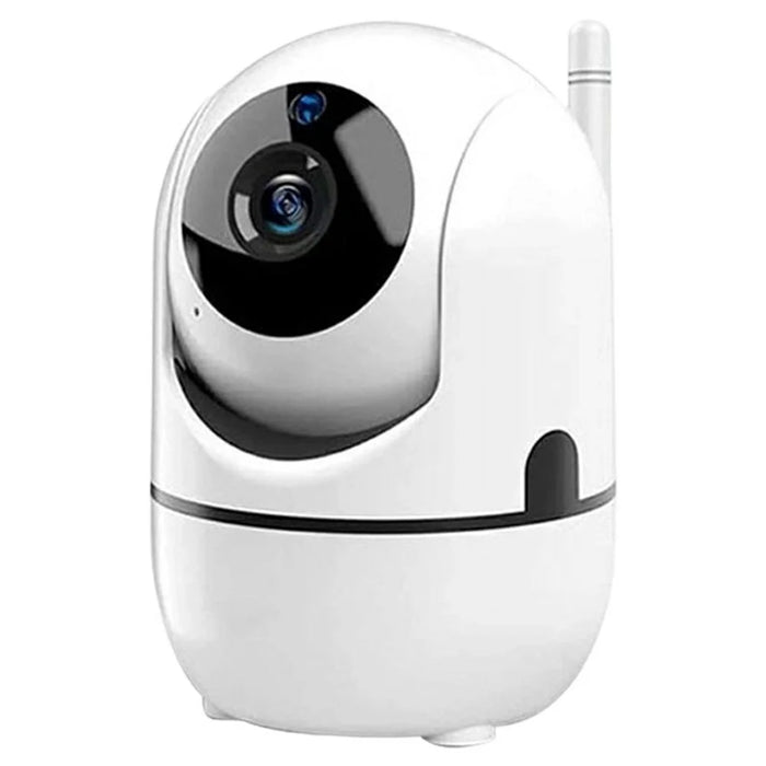Two Way Audio Baby Monitor WiFi Camera 355 Degree Intelligent Security Camera with Microphone - White  /  EU Plug - 1