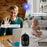 Two Way Audio Baby Monitor WiFi Camera 355 Degree Intelligent Security Camera with Microphone - White  /  EU Plug - 5