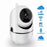 Two Way Audio Baby Monitor WiFi Camera 355 Degree Intelligent Security Camera with Microphone - White  /  EU Plug - 6