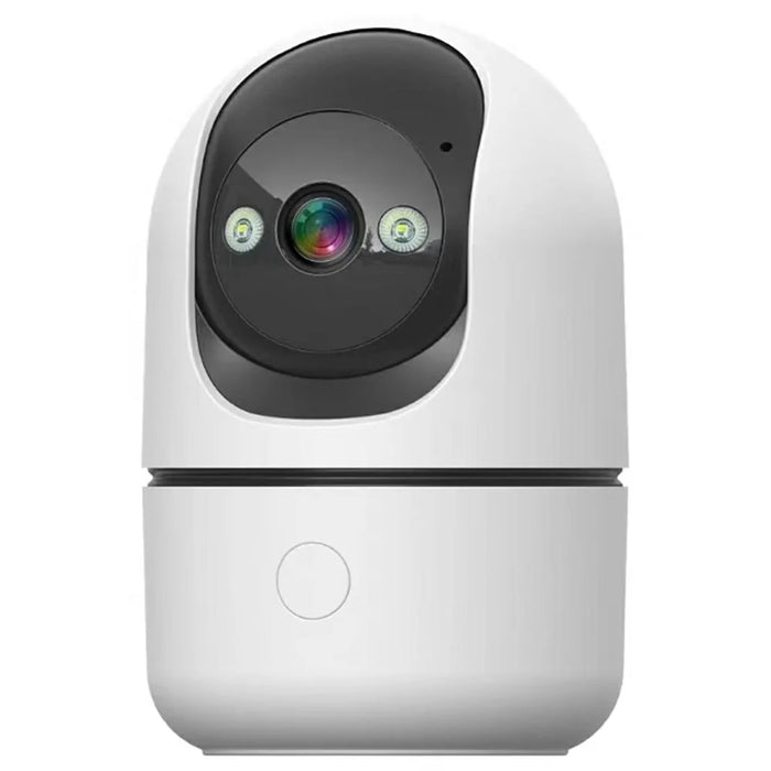 Wireless WiFi 3MP Baby Monitor Two Way Talk Humanoid Detection One Click Call Night Vision Security Camera - White  /  EU Plug - 2