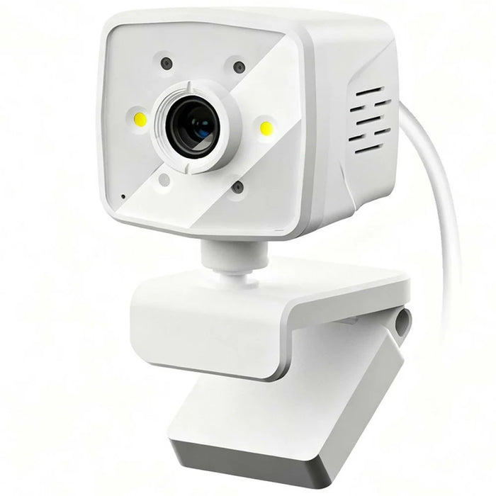 1080P Indoor IP Camera Wireless WiFi Security Camera with Night Vision / Two Way Audio - White - 1