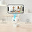 1080P Indoor IP Camera Wireless WiFi Security Camera with Night Vision / Two Way Audio - White - 2