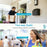 1080P Indoor IP Camera Wireless WiFi Security Camera with Night Vision / Two Way Audio - White - 5