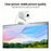 1080P Indoor IP Camera Wireless WiFi Security Camera with Night Vision / Two Way Audio - White - 6