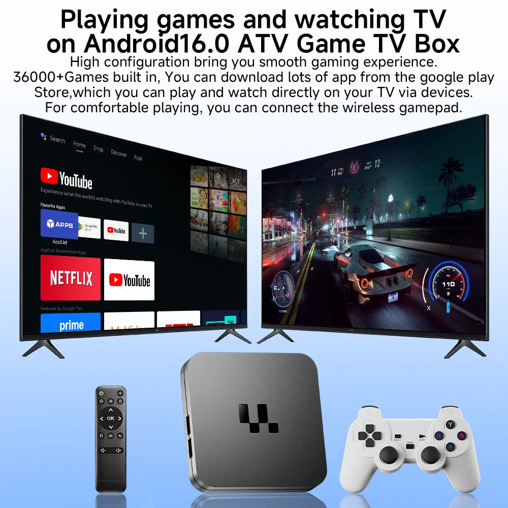 Y1 4K Ultra HD Smart TV Box S905 Chip 2.4G / 5G Dual Band WiFi Android 16.0 Internet Channel Box TV Device, 1+8GB - US Plug - 6