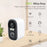 T98 WiFi Tuya APP Control Camera Solar Powered Night Vision AI Digital NVR Cloud 2K 3MP Security Camera, 3.7V 5200mAh - White  /  EU Plug - 5