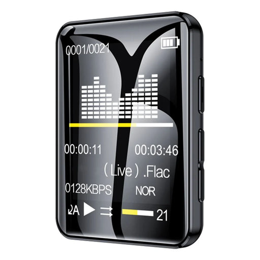 MROBO A7 1.77 Inch TFT Touch Screen MP3 Player Portable Music Player Bluetooth-compatible Mini Walkman with 16GB TF Card - Black - 1