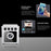 W05 Container Design Mini WiFi Camera Human Body Detection 1080P HD Night Vision Security Camera - White - 5