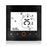 BHT-002GBLZB ZigBee Smart Thermostat Precise Temperature Control LCD Touch Screen Heating Controller - Black - 1
