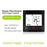 BHT-002GBLZB ZigBee Smart Thermostat Precise Temperature Control LCD Touch Screen Heating Controller - Black - 2