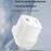 YESIDO YC148 UK Plug PD 20W Fast Charging Mini Cube Adapter USB-C Travel GaN Wall Charger - White - 6