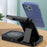 Foldable Wireless Charger Stand for Phone/Watch/Earbuds 15W Fast Charging Station - Black - 5