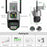 V380 WiFi Dual Lens Dual Screen Security Camera 2MP+2MP HD Outdoor Wireless PTZ IP Surveilance Camera with Night Vision - EU Plug - 7
