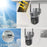 V380 WiFi Solar Security Camera Dual Lens 4MP Waterproof 360 Degrees Pan-Tilt Night Vision Surveillance Camera for Outdoor - 5